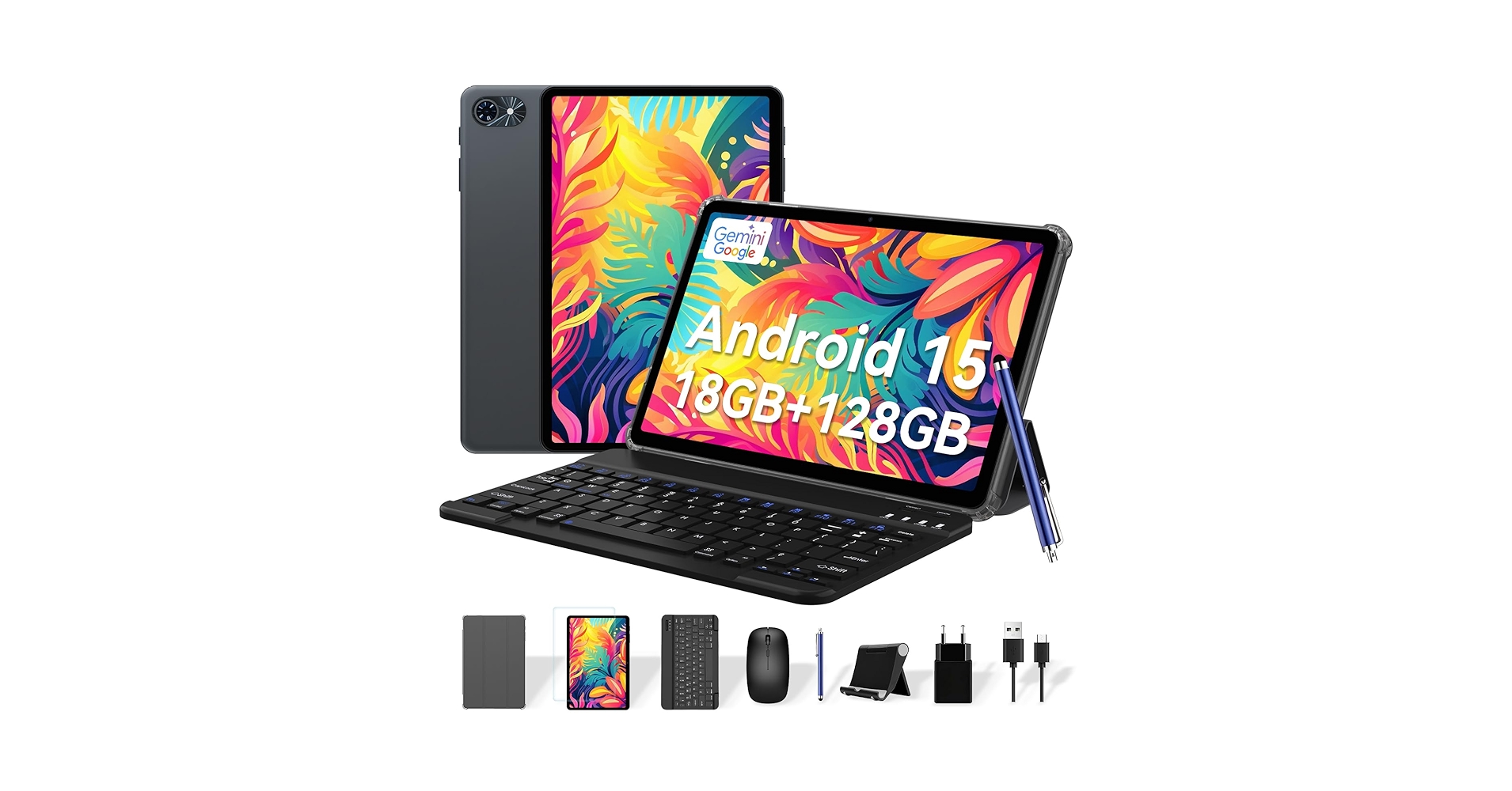 Amazon.com : Tablets, Android 15 Tablet 10 Inch T80, 2025